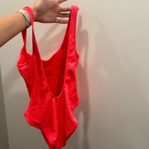 Never worn fluorescent aerie onepiece swim suit. Cheeky.